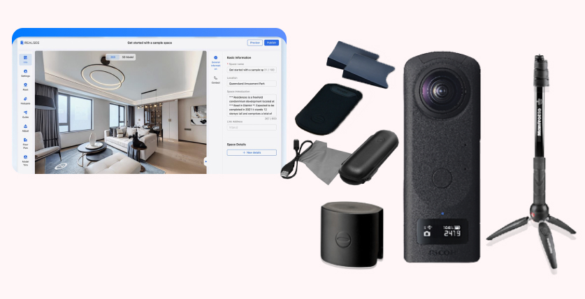 Offre Realsee 360° destockage pack et cloud