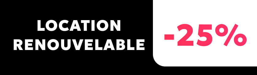 Offre Realsee location renouvelable black white -25