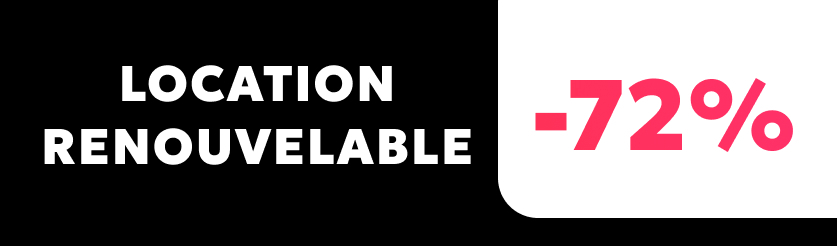 Offre Realsee location renouvelable black white -72